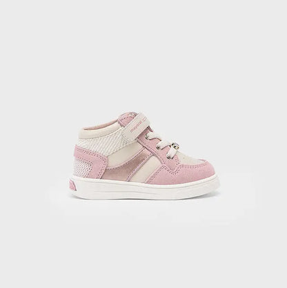 Mayoral Sneaker Ροζ Με Χράτς  