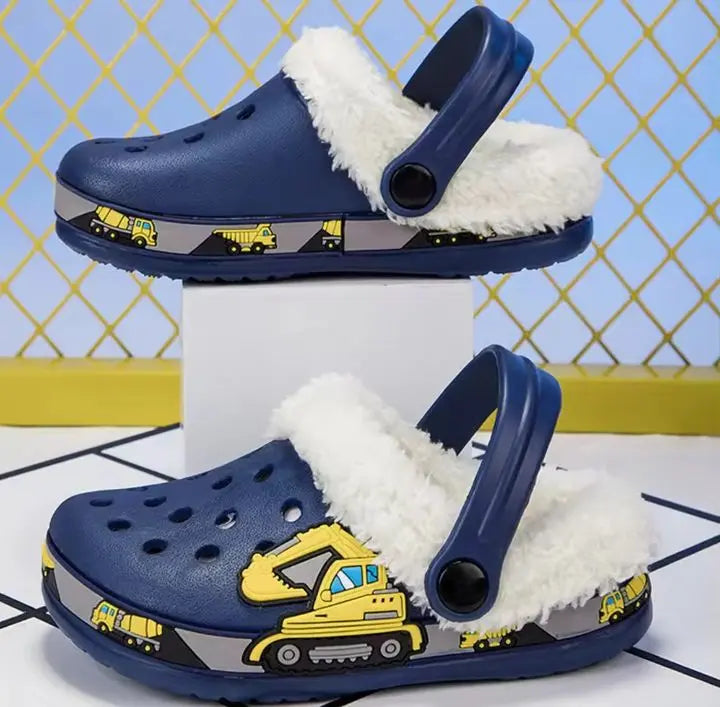 Αγορίστικο σαμπό τύπου Crocs με σχέδια — ποιοτικά, άνετα και διασκεδαστικά για κάθε μικρό εξερευνητή!